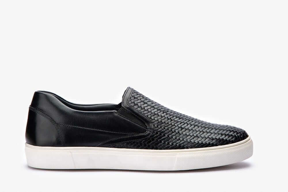Epse Black Slip-on Sneakers