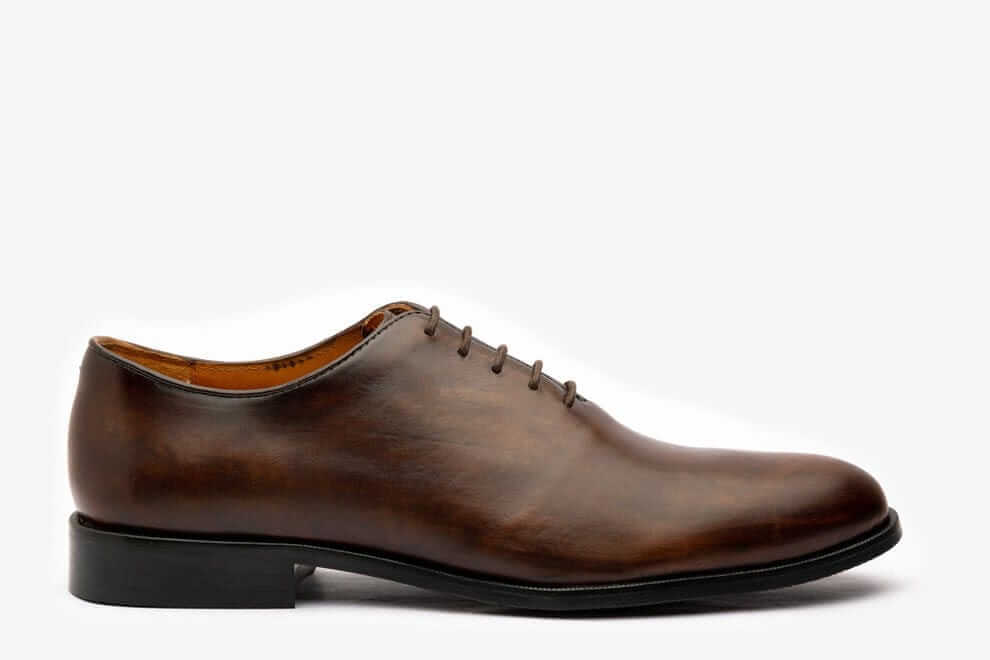 Pren Brown Handpainted Shoes