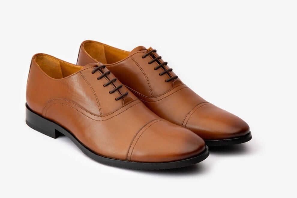 Yenn Tan lace-up Oxford Leather Shoe for Men