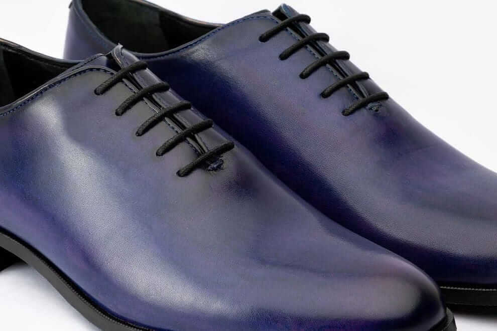 Aqual Blue Handpainted Shoes